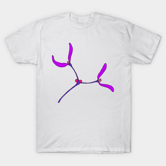 Mistletoe twig T-Shirt by smartsman